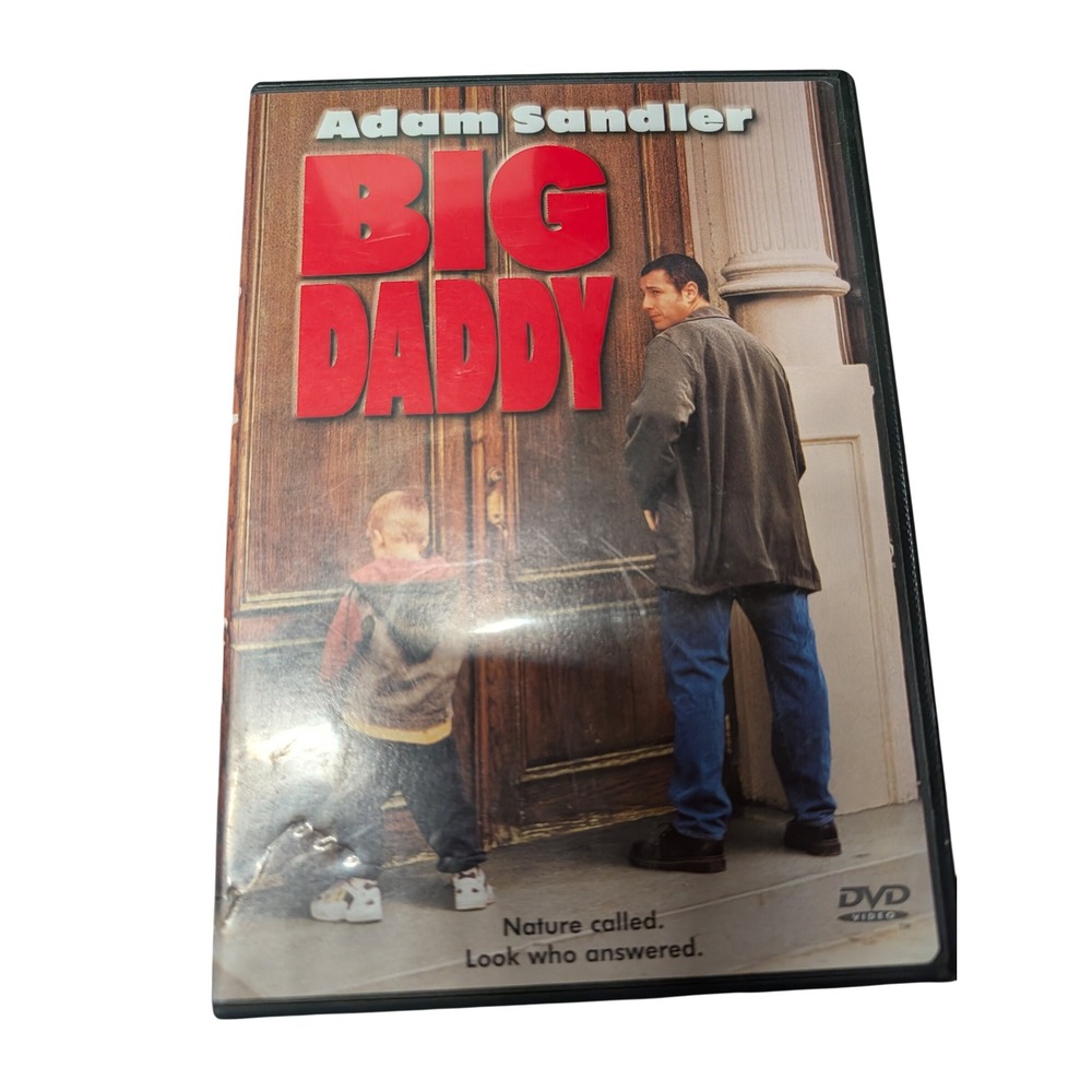 Columbia Pictures Big Daddy DVD Adam Sandler 1999 Comedy PG-13 Good Scuba Sam